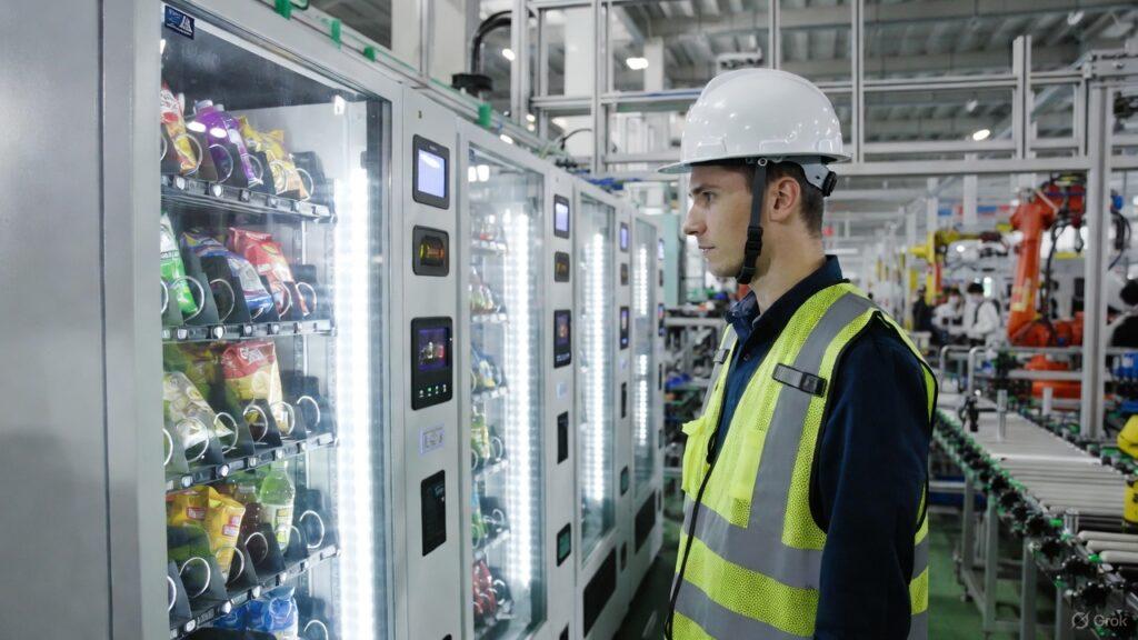 Ingeniero de Control de Calidad de MMC-Grupo en la fábrica