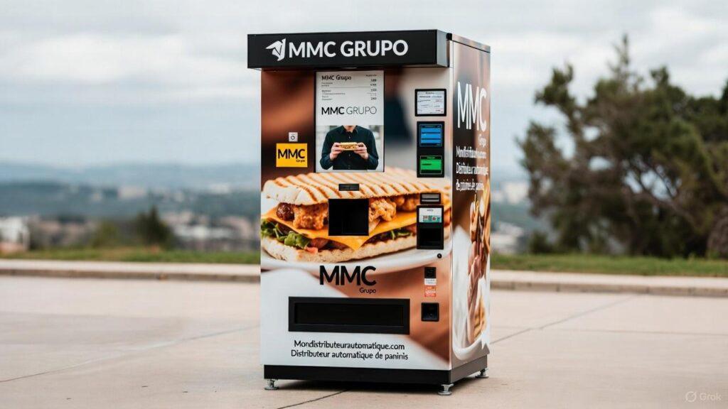 Distributeur automatique avec un covering personnalisé par MMC Grupo